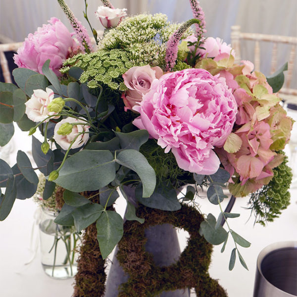 Peony, Veronica, Hydrangea Bouquet